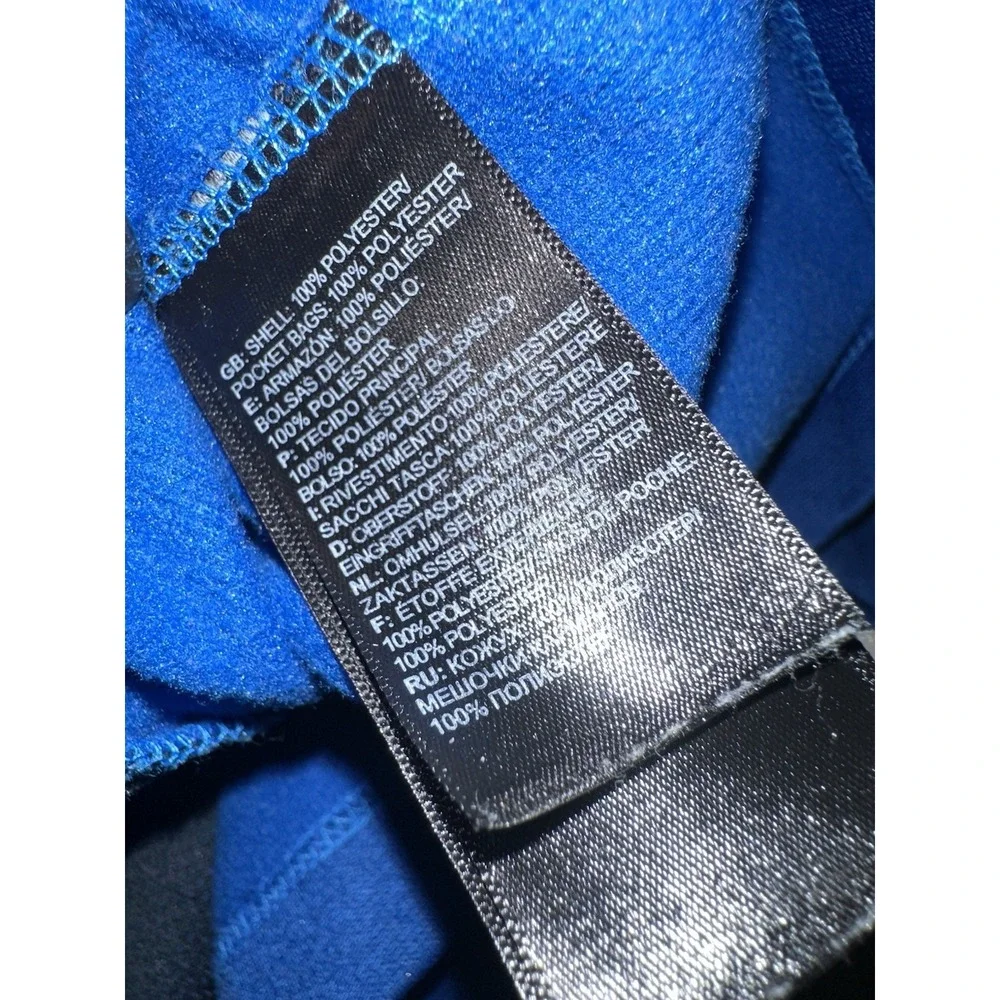 The North Face Men Full‎ Zip Jacket  Sz S Blue Outdoor Hiking